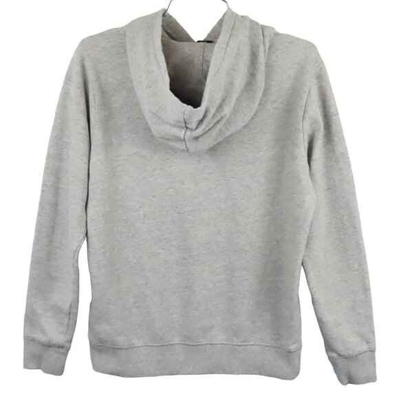 Volcom Youth Hoodie Sweatshirt L 12Y Grey Cotton Blend Long Sleeve Casual - Picture 3 of 14